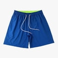 thumbnail image 5 of SGFCWSX Swim Trunks Men,Quick Drying Breathable Drawstring Waist Summer Beach Wear Sky Blue L, 5 of 8