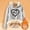 Light Gray, variant on Women's Hoodies Sweatshirts Cozy Thickened Long Sleeve Hooded Pullover with Cute Dog Cat Heart Pattern for Everyday Comfort Green 5XL