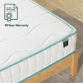 thumbnail image 4 of Zinus 10" Tight Top Spring Mattress, Innerspring, Mattress-in-a-Box, King, 4 of 8
