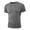 Gray, variant on Men's Compression Shirt Short Sleeve Cool Dry Workout Athletic T-Shirts Sports Undershirt Performance Compression Tops