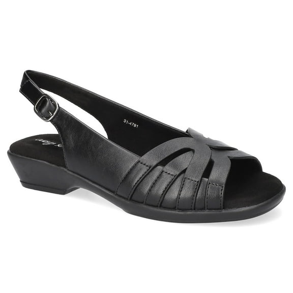 Easy Street Jovita Women's Comfort Slingback Sandals Color: Black Size: 8