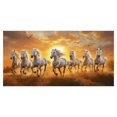 thumbnail image 3 of Retrato de caballo, pintura, arte de pared, sin marco, decorativo, creativo, animales, arte, impresión estilo I 40X20CM, 3 of 8