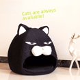 thumbnail image 3 of Nido para gatos, tienda de campaña para gatos, semicerrada, linda yurta, perrera para perros pequeños, nuevo nido para mascotas, 3 of 4