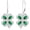 Clover A, variant on Bunny Earrings Easter Earrings for Women Sterling Silver Cute Animal Bunny Egg Rabbit Holiday Dangle Drop Easter Holiday Gifts-2
