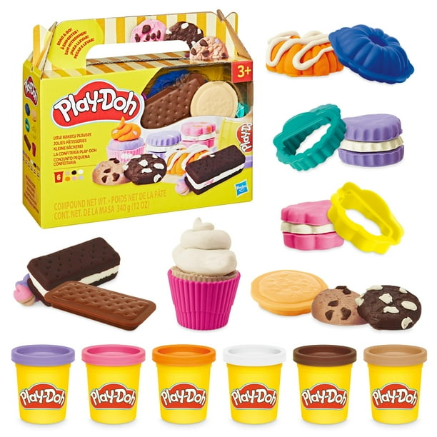 Set de Juego Play-Doh Pequeña Panadería - Juego de Dulces para Niños +3 Años