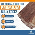 thumbnail image 6 of K9warehouse Premium Grass-Fed Beef Bully Stick Chews for Dogs - 12 inch, 6 of 7