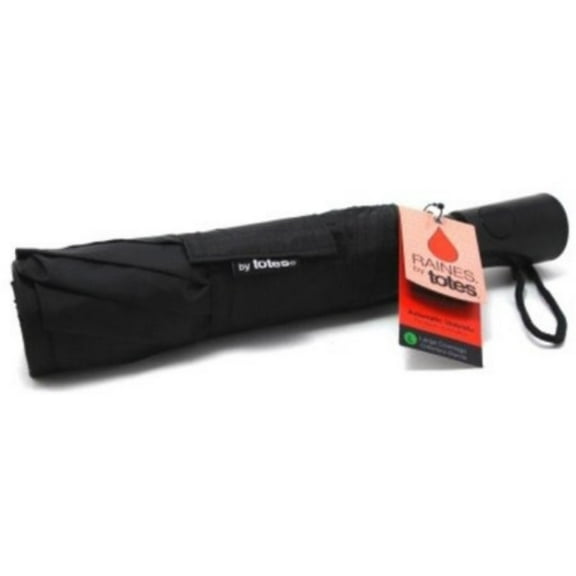 Raines Umbrella Auto Open 11 Inch Large (Black)