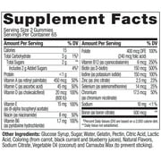 OLLY Womens Multivitamin Gummy Supplement, Vitamins A, D, C, E, Biotin, Folic Acid, 130 Count