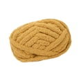 thumbnail image 3 of Hilo de lana grueso Hilo de peso Hilo de tejer a mano Hilo de verano Jumbo Hilo voluminoso para tejer bufandas Mantas Tejido Macramé Cama para Jengibre amarillo, 3 of 8