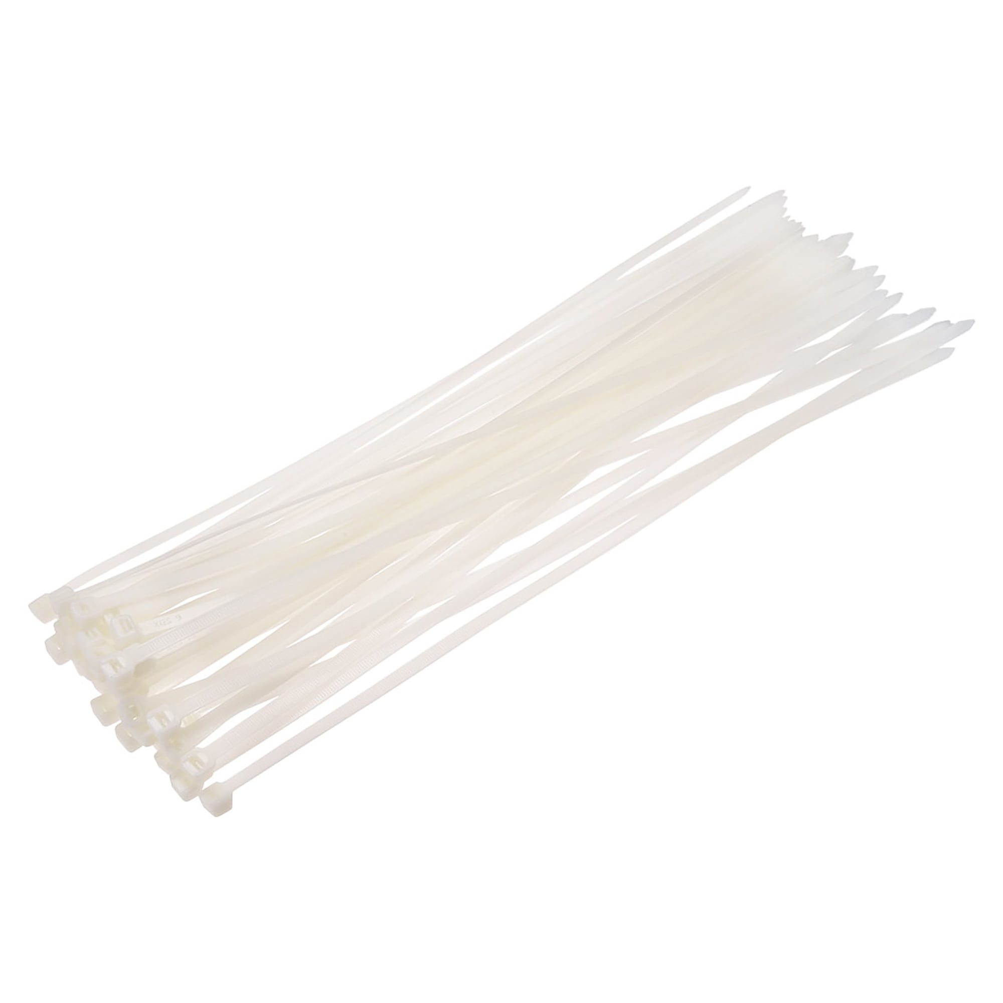 40pcs Cable Zip Ties, 18 Inch x 0.2 Inch SelfLocking Nylon Tie Wraps