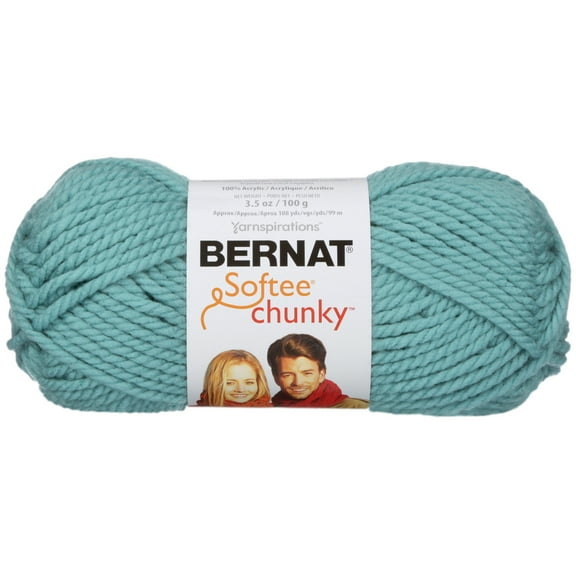 (Pack of 2) Bernat Softee Chunky Yarn-Seagreen