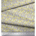 thumbnail image 2 of Soimoi Polyester Crepe Fabric Flower Artistic Printed Fabric 1 Yard 42 Inch Wide, 2 of 3