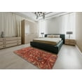 thumbnail image 4 of Ahgly Company Indoor Rectangle Abstract Chocolate Brown Oriental Area Rugs, 8' x 12', 4 of 6