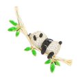 thumbnail image 1 of Broche icónico de panda transparente, 1 of 3