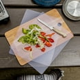 thumbnail image 2 of (2 Pack) Thin Clear Flexible Plastic Kitchen Cutting Board 12 Inch x 15 Inch, 2 of 7
