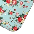 thumbnail image 5 of Pioneer Flower Floral Print Pattern Dish Drying Mat for Kitchen 1 Pack, Ultra Absorbent Microfiber Dishes Drainer Mats,16"x18", 5 of 6