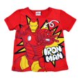 thumbnail image 1 of Playera Marvel Super Hero Niño 3 Iron Man Roja, 1 of 3
