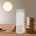 thumbnail image 4 of Shisuyan 6 Pcs Tubes Transparents de Rangement pour Pièces Porte-Monnaie Support de Tube de Rangement pour Pièces Tubes pour Pièces Dimes Collection de Pièces Rangement Porte-Monnaie Ronds en Plastique, 4 of 8