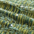 thumbnail image 5 of YIUME Hawaiian Shirt For Men Cod and Seaweed Print Short Sleeve Cotton Button Down, 5 of 8