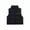 Black, variant on UQJfacai Boys Puffer Vest Kids Stand Collar Zip Up Quilted Jackets Sleeveless Winter Coat Warm Padded Outerwear with Pockets 3-15 Years