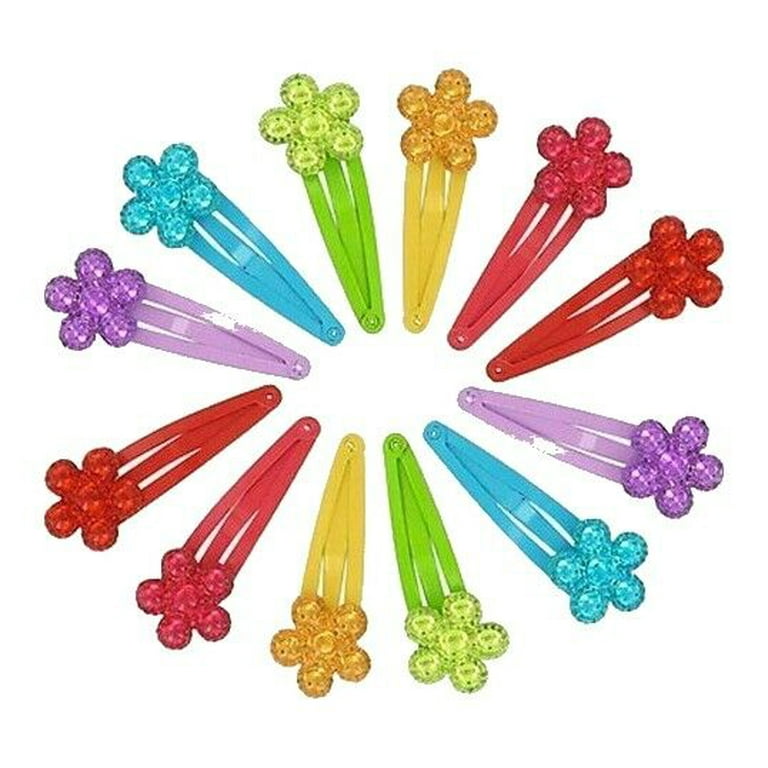 Goody Jeweled Flower Contour Clip, Easy Snap Styling Hair Goody Jeweled Flower Contour Clip, Easy Snap Styling Hair