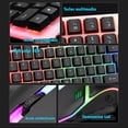 thumbnail image 4 of Kit Teclado Mouse Gamer DOSYU RGB Alámbrico, 4 of 6