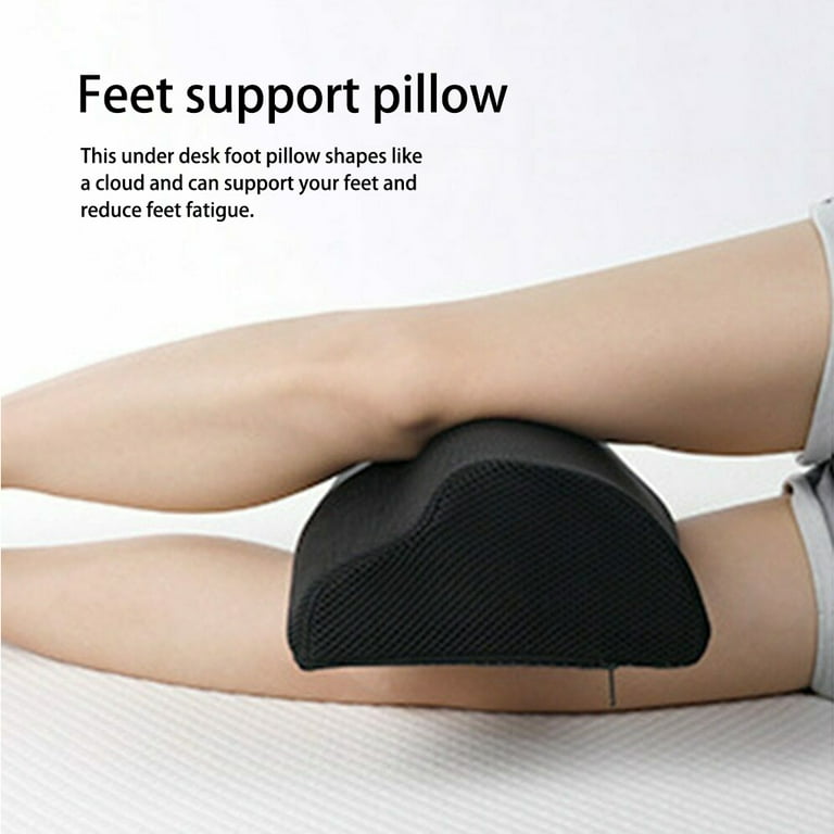 Foot Rest Comfortable Anti-slip Ergonomic Feet Pillow Relaxing Cushion  Semicircle Relieve Fatigue Computer Office Accessories - AliExpress