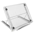 thumbnail image 1 of Support pour Ordinateur Portable, Support Universel Pliable Ventilé pour Tablette, Noir, Argent, 1 of 7
