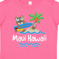 thumbnail image 4 of Inktastic Maui Hawaii Cute Vacation Boys or Girls Toddler T-Shirt, 4 of 5