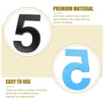 thumbnail image 2 of 10pcs Self Adhesive House Hotel Numbers 0-9 Mailbox Number House Decor Number, 2 of 8