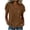 Summer Tops for Women Brown, variant on Womens Cotton Linen Summer Tops, Petal Short Sleeve Shirts for Women Casual Lightweight V Neck Dressy Blouses with Buttons Mothers Gifts