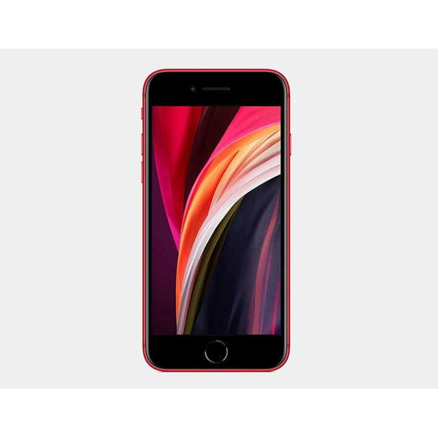 Apple iPhone SE 2nd Generation 4G 128GB ROM 4GB RAM US Version GSM Unlocked (refurbished)-Red
