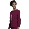 thumbnail image 4 of Cherokee Workwear Prints Women's Scrubs Jacket Snap Front Warm Up 4350, 4 of 6