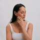thumbnail image 5 of LuckyLy Anillos de Mujer de Compromiso y Promesa, Acero Inoxidable Baño Oro 18k o Color Plata y Zirconia Cúbica – Joyería ideal como Regalos para Mujer San Valentín y Regalos para Mamá dorado 7, 5 of 8