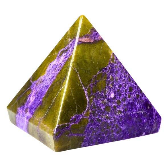 Stichtite Pyramid Crystal Healing Stones - 1.5" Inch