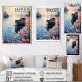 thumbnail image 4 of Designart "Port Docked Memories Painting I" Nautical & Beach Floater Framed Canvas Print, 4 of 7