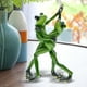 thumbnail image 5 of Figuras de ranas bailando, estatuas, esculturas de rana, adornos, animales coleccionables. 21cm, 5 of 9