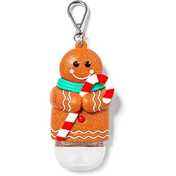 Bath Body Works Hand Gel Holder Sanitizer Holder Gingerbread Man