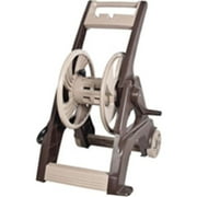 Reel Easy 2385580 175' Dark Brown & Tan Poly Hose Reel Cart