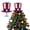 #C, variant on 4th of July Patriotic Tree Topper, Independence Day Top Hat Trees Decor,Red White Blue Star Hat Tree Topper Christmas Trees Decoration,for Memorial Day 250th Anniversary Patriotic Party Decor