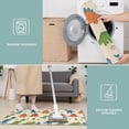 thumbnail image 6 of Beige Colorful Dinosaur Pattern Kitchen Rugs Sets Of 3,Kitchen Runner Rugs Non Skid Washable,Decorative Kitchen Floor Mats for Kitchen,Sink,Laundry,17"x30"+ 17"x47" + 17"x59", 6 of 6