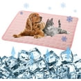 thumbnail image 1 of Summer Pet Cooling Mat Ice Silk Moisture-proof Dog Mat Cooler Cool Mattress Cushion Puppy Cat Kitten Sleeping Mat Keep Cool Bed, 1 of 7