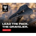 thumbnail image 3 of WTB Gravelier Medium Stainless Black Saddle, 3 of 3