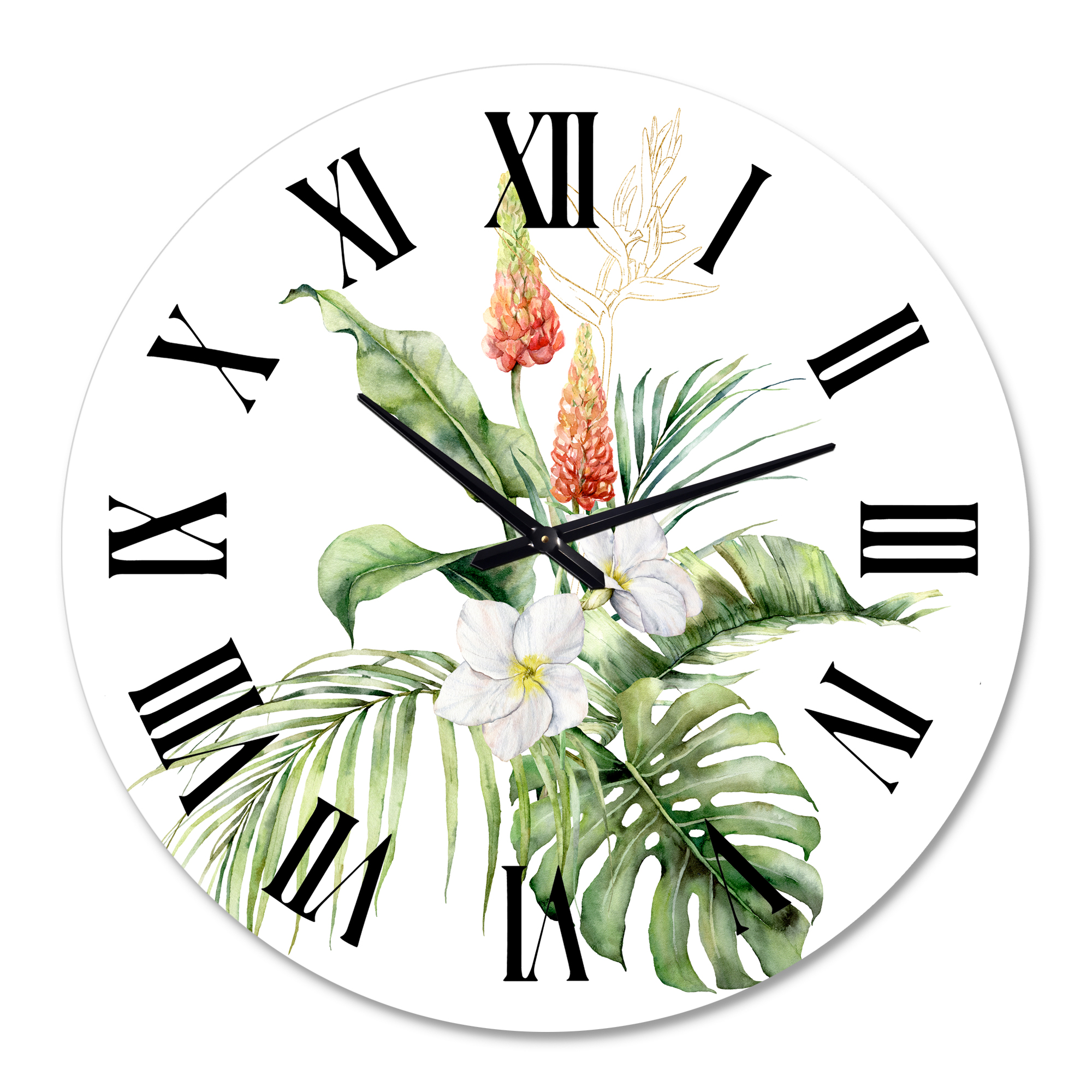 Designart 1 in Traditional Wall Clock