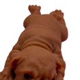thumbnail image 2 of Simulación de perros blandos, pelota para apretar, rompecabezas, artefacto antiestrés (perro marrón), 2 of 5