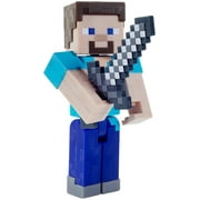 Minecraft Biome Builds Steve Figure, 3.25-inch Scale with Accessory
