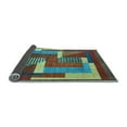 thumbnail image 2 of Ahgly Company Indoor Round Abstract Light Blue Modern Area Rugs, 8' Round, 2 of 4