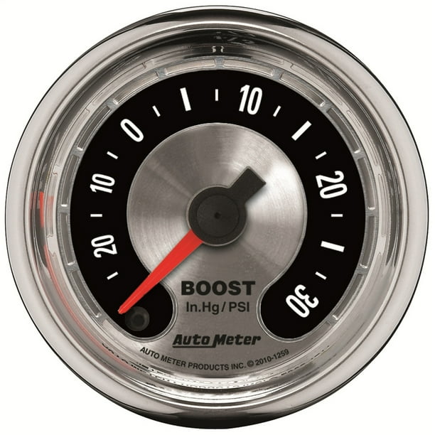 AutoMeter 1259 American Muscle Boost/Vacuum Gauge