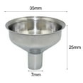 thumbnail image 4 of Funnel Wide Mouth Liquid Transfer Stainless Steel Heat Resistant Filler for Kitchen-6 Oz, 4 of 8