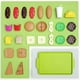 thumbnail image 3 of Food Toy for Play Food Set Kids Toy Kitchen Accessory Pretend Food for Toddlers, 3 of 5